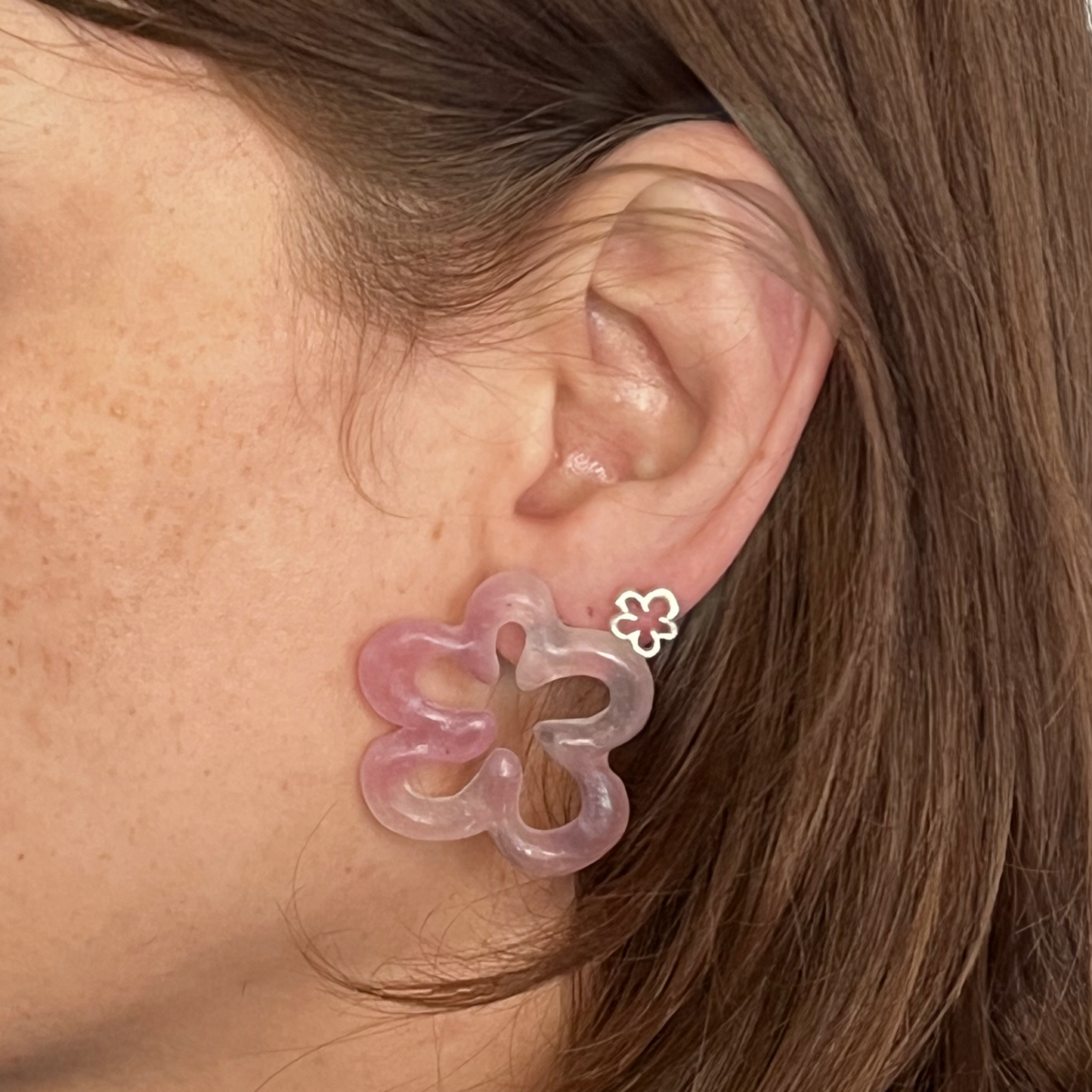 Alice Bicolore Irisés Roses